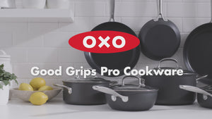 OXO Good Grips Pro 11 Griddle Pan, 3-Layered German Engineered Nonstick  Coating, Dishwasher Safe, Oven Safe, Stainless Steel Handle, Black