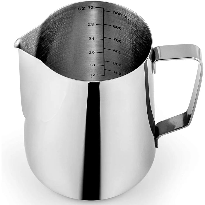 Zulay Kitchen Frothing Pitcher: 32 oz.