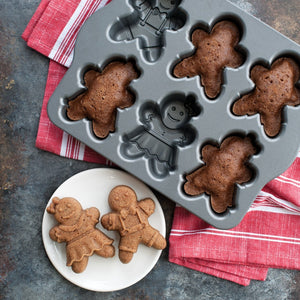 NordicWare Cakelet Pan: Gingerbread Kids