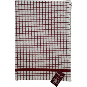 Samuel Lamont Poli-Dri Cotton Tea Towel: Burgundy