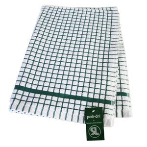 Samuel Lamont Poli-Dri Cotton Tea Towel: Hunter Green