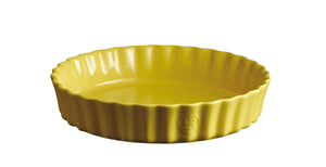 Emile Henry Tart Dish:  9" Round, Deep, Provence Yellow