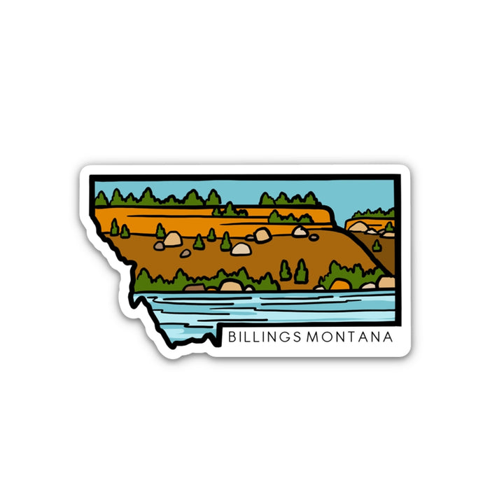 Corvidae Sticker: Billings, Montana
