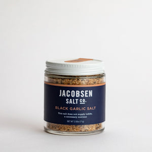Jacobsen Salt Co. Black Garlic Salt, 3.5oz