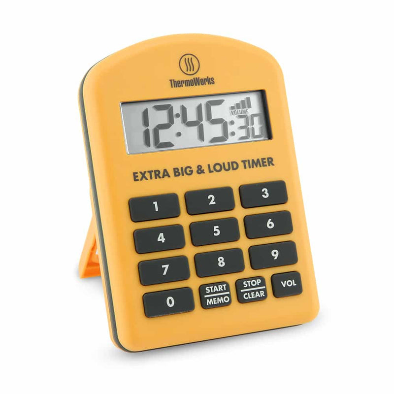 ThermoWorks Extra Big & Loud Timer – Zest Billings, LLC