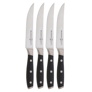 Messermeister Avanta Steak Knife Set: Black