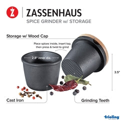 Zassenhaus Cast Iron Spice Grinder