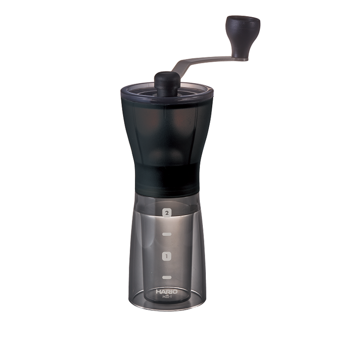 Hario Ceramic Coffee Mill: Mini-Slim Plus