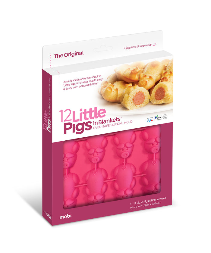 Mobi Silicone Mold: Pigs in Blankets