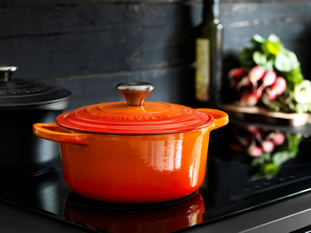 Le Creuset Oval Dutch Oven in Flame