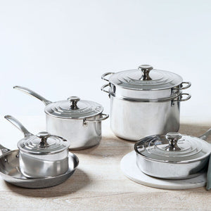 Le Creuset Stainless Steel Set: 10 Piece