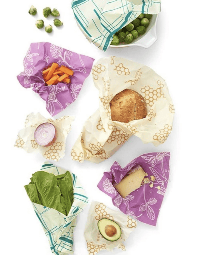 Bee's Wrap: Variety Pack (Set of 7), Fresh Fruit, Forest Floor & Honeycomb