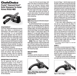 Chef's Choice Pronto Manual Sharpener 15 deg - Zest Billings, LLC