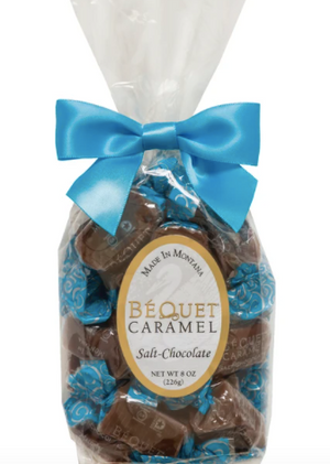 Bequet Caramel 4oz. Gift Bag - Salt Chocolate