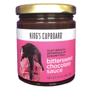 King's Cupboard Bittersweet Chocolate Sauce, 10oz