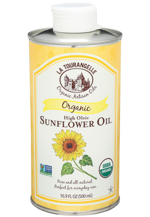 La Tourangelle Certified Organic Sunflower Oil, 16.9 Fluid Oz.