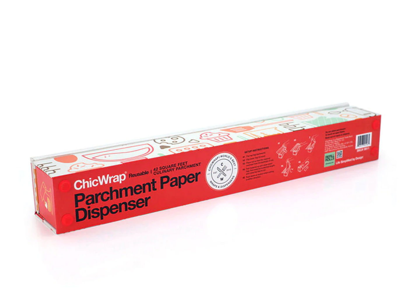ChicWrap Parchment Dispenser (Big Roll): 15, Butcher's Block – Zest  Billings, LLC