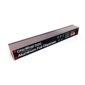 ChicWrap Aluminum Foil Dispenser: 18", Stainless