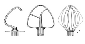 KitchenAid Tilt-Head Accessory: Stainless Steel 3 Piece Kit