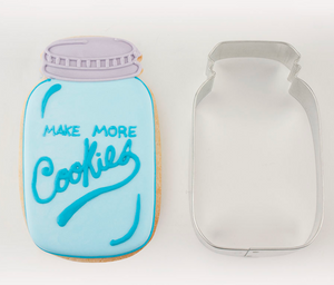 Ann Clark Cookie Cutter: Mason Jar, 3.5"