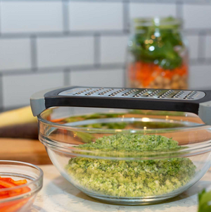 Microplane Mixing Bowl Grater: Extra Coarse