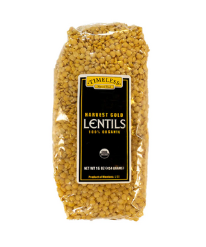 Timeless Foods Harvest Gold Lentils
