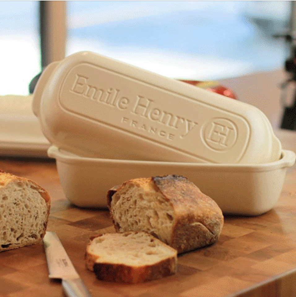 Emile Henry Italian Bread/Pullman Baker - Linen
