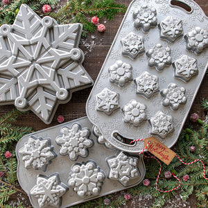 NordicWare Cakelet Pan: Frozen Snowflake