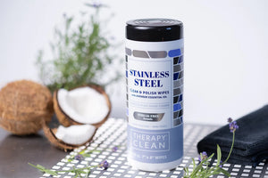 Therapy Clean Stainless Steel Wipes
