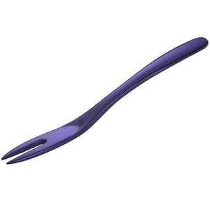 Hutzler Melamine Mini Fork: Violet