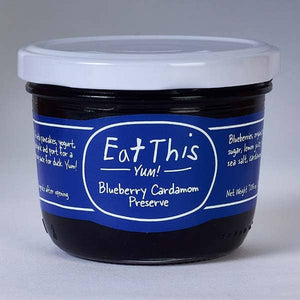 Eat This Yum! Blueberry Cardamom Preserve, 7oz
