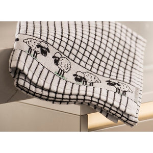 Samuel Lamont Poli-Dri Jacquard Tea Towel: Sheep