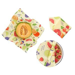 Bee's Wrap: Assorted Set of 3 (S,M,L), Fresh Fruit