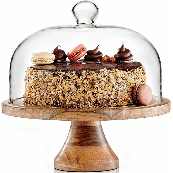 Royalty Art 4-in-1 Cake Stand with Dome