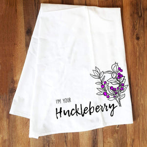 Corvidae Tea Towels Huckleberry - Zest Billings, LLC