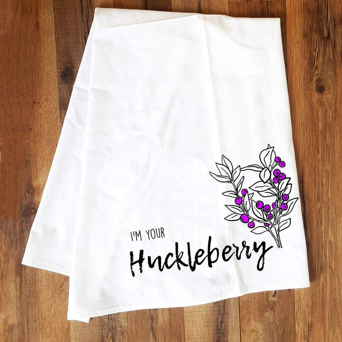 Corvidae Tea Towel: Huckleberry