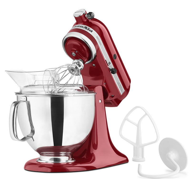 Empire Red Commercial 8 Quart Stand Mixer with Bowl Guard
