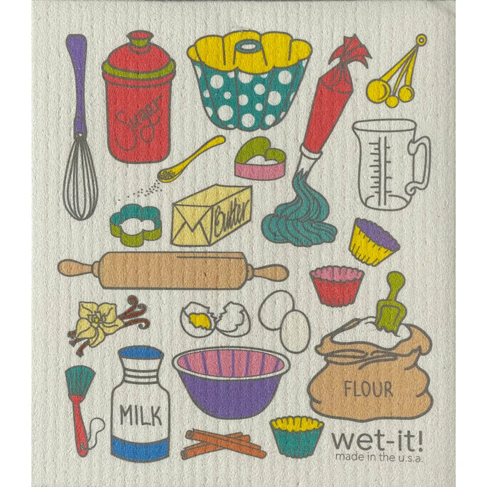 Wet-It! Swedish Dishcloth: Baking Time Confetti