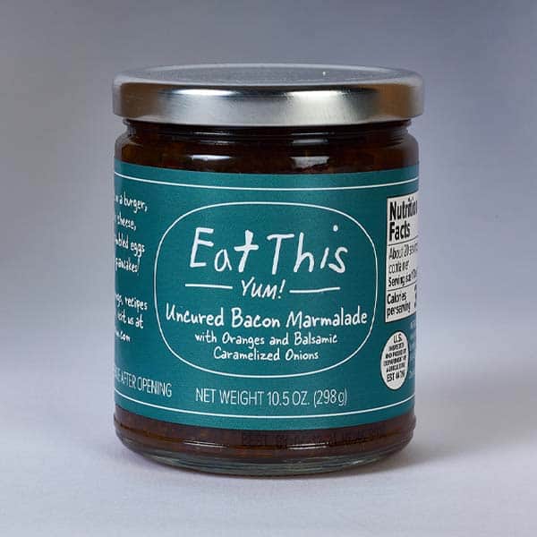 Eat This Yum! Uncured Bacon Marmalade, 10.5oz