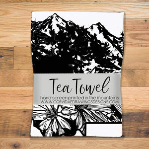 Corvidae Tea Towels Montana - Zest Billings, LLC