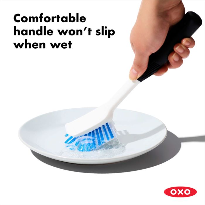 OXO Good Grips Soap Dispensing Dish Brush Storage Set