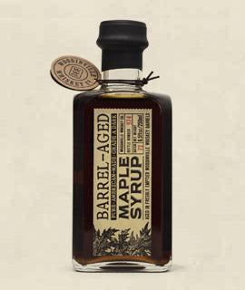 Woodinville Whiskey Co. Barrel Aged Grade A Dark Amber Maple Syrup