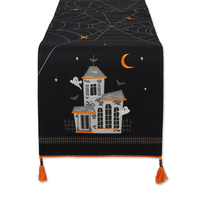 DII Table Runner: Haunted House
