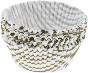 NorPro Baking Cups: Standard, Gold Swirl