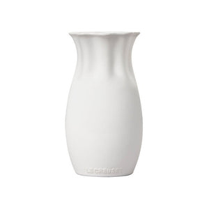 Le Creuset Flower Petal Vase: White
