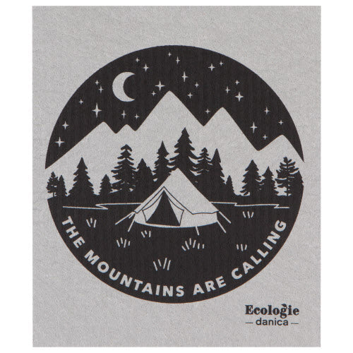 NOW Designs Swedish Dishcloth: Mountains Are Calling
