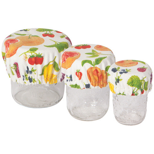 Now Designs Jar Covers (Set of 3): Fruit Salad