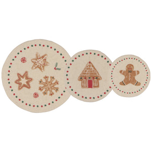 Now Designs Jar Covers: Xmas Cookies, Set of 3