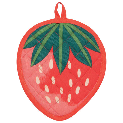 NOW Designs Pot Holder: Strawberry