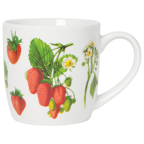 NOW Designs Mug: Vintage Strawberries